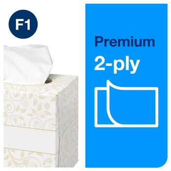 Kosmētiskās salvetes TORK Premium EXTRA SOFT, 2 sl., 100 salvetes, 21 x 20 cm, kubs, baltā krāsā (140278) (400-02130)