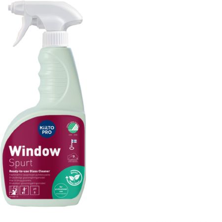Tīritājs stikla virsmām KIILTO, Window Spurt, 750ml (400-10275)