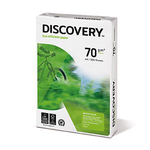 Papīrs DISCOVERY A4, 70g/m2, 500 loksnes/iepakojumā (100-02182)