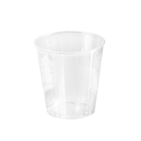Glāzes šotiem SPINO PS 40ml, D 45mm, caurspīdīgas, 0.144kg, 40gab (400-08883)