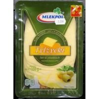Siers Tilsiter MLEKPOL, šķēlēs, 150g (450-10838)