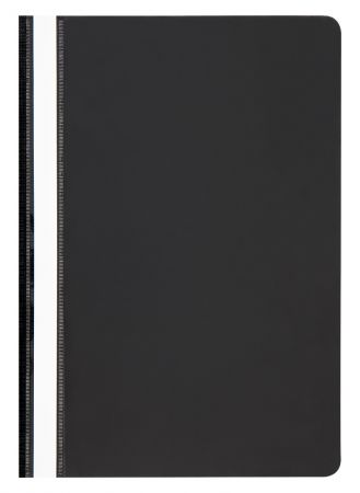 Mape ātršuvējs A4 formāts Panta plast, melns , 10 gab./iepak. (150-04212)