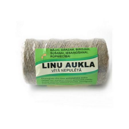 Linu vītā nepulētā aukla TANGENTE, Ø 1.5 mm, 100 m (400-00561)