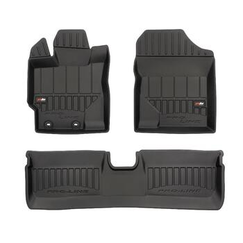 Gumijas paklāju komplekts 3D FROGUM TOYOTA YARIS III 2011-2019 (09-3D407749)