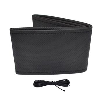 Iešujams stūres apvalks melns punktots 38-39cm OTOM (OTDK201m)