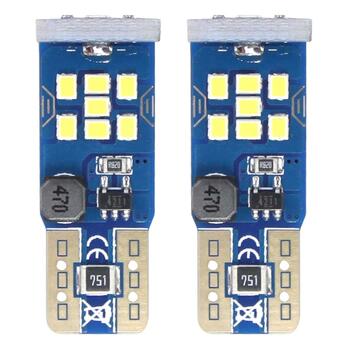 LED CANBUS 21SMD UltraBright 2016 T10 W5W White 12V/24V (02445)