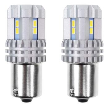 LED CANBUS 3020 UltraBright 22SMD 1156 BA15S P21W R10W R5W White 12V/24V (02449)