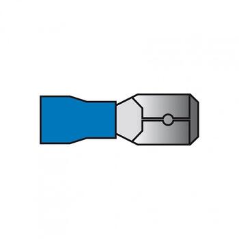 Vadu savienotājs 6.3 x 0.8 mm. 10 gb. (1624024)