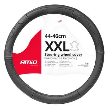 Stūres apvalks Leather Series SWC-49-XXL (44-46cm) (03554)
