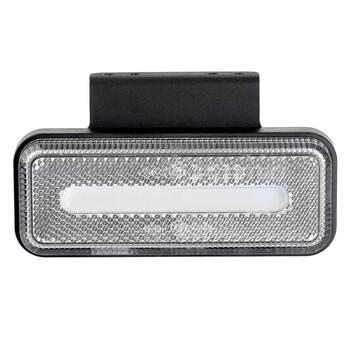 LED gabarīta gaisma AMiO OM-02-W taisnstūrveida, balta (02377)