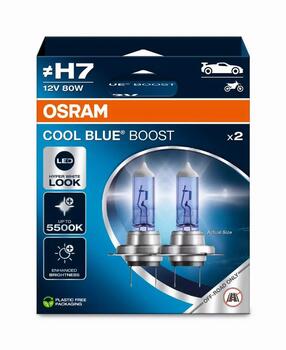 OSRAM SPULDZE H7 80W 12V COOL BLUE BOOST (OS-62210CBB-2HB)
