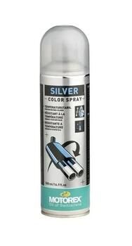 Sudraba krāsas aerosols Motorex Silver - 500 ml (SILVSP-500ML)