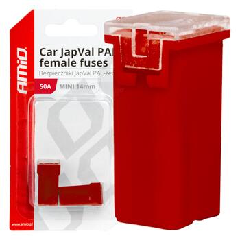Drošinātājs Car JapVal PAL Female fuses 50A AMIO-03439 (03439)