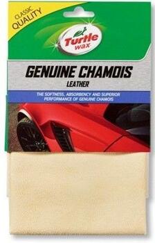 TURTLE WAX Genuine Chamois Leather dabīga zamšāda (46cm x 30cm) (TWX412TD)
