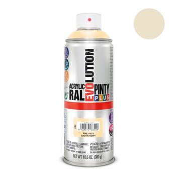 Akrila krāsa aerosolā krēma RAL 1015 Evolution PintyPlus 400ml (1015EV)