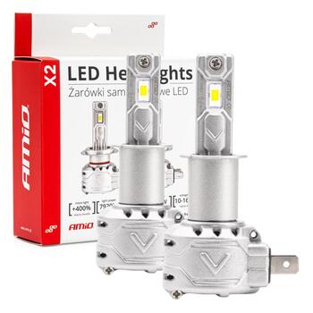LED Auto spuldzes Headlights X2 Series H3 AMiO-02971 (02971)