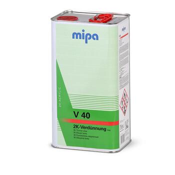 MIPA 2K Akrila atšķaidītājs, lēnas iedarbības V40, 5 l (271250000)