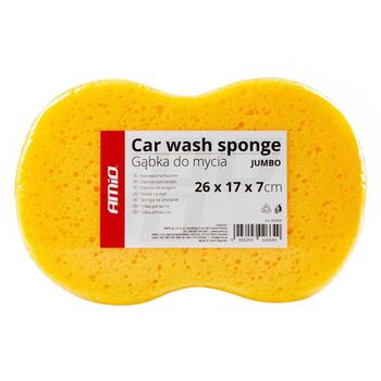 Auto mazgāšanas švamme AMiO JUMBO 26 x 17 x 7 cm (02664)