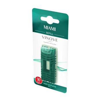 Auto gaisa atsvaidzinātājs refill VINOVE MIAMI (V11247/V07-17)