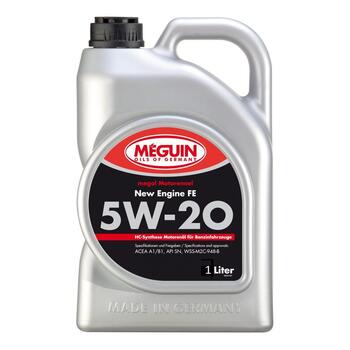 Meguin  NEW ENGINE FE SAE 5W-20 motoreļļa 1L (9289)
