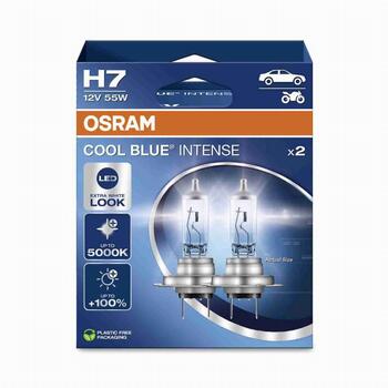 OSRAM SPULDZE H7 55W 12V PX26D COOL BLUE INTENSIVE (OS-64210CBN-2HB)