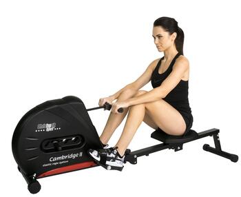 CHRISTOPEIT SPORT airēšanas trenažieris Cambridge II, melns (CH1758)