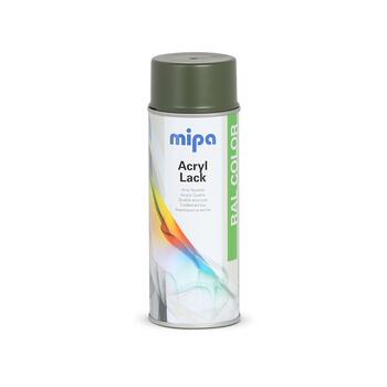 MIPA Akrila krāsa RAL 6031 Bronzas zaļa (Nato Bronze Green), matēta 400ml (214006031STM)