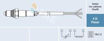 FAE 77015 Lambda zonde M18x1,5, ar apsildi (77015)