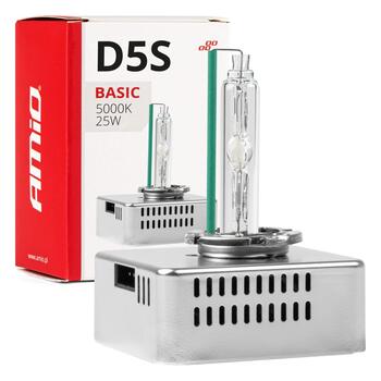 Ksenona spuldze Xenon bulb type D5S 35W 5000K AMiO BASIC (02941)