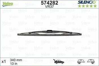 Logu slotiņa S574282 Valeo Silencio Lengvasis AUDI > A3 > 2003.05-2004.11 [8P1 (S574282)