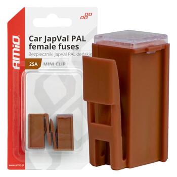 Auto JapVal PAL ligzdas drošinātāji  25A AMIO-03412 (03412)