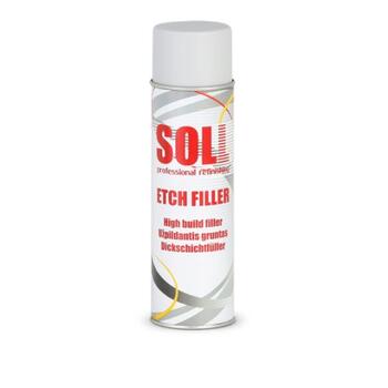 SOLL ETCH FILLER Pretkorozijas High Build grunts aerosols, gaiši pelēks 500ml (S700028)