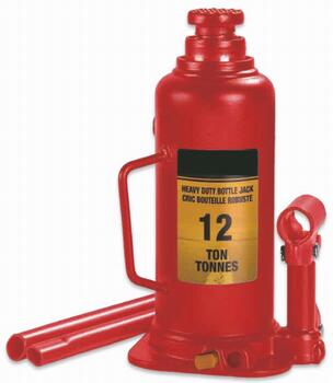 Domkrats hidraulisks 12T, celšanas augstums: min. 22.7 cm - maks. 45.7   cm (05-12T)