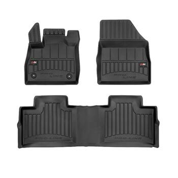 Gumijas paklāju komplekts 3D FROGUM RENAULT ESPACE V 2014-2022 (09-3D409965)