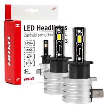 LED Auto spuldzes H-mini Series H3 AMiO-03330 (03330)