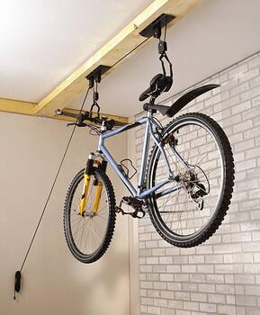 Velo turētājs pie griestiem max 20kg DRESCO (5250702)