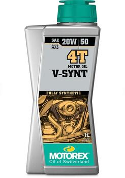 Motoreļļa Motorex V-Synt SAE 4T 20W50 - 1 L (VSYNT4T20W50-1L)