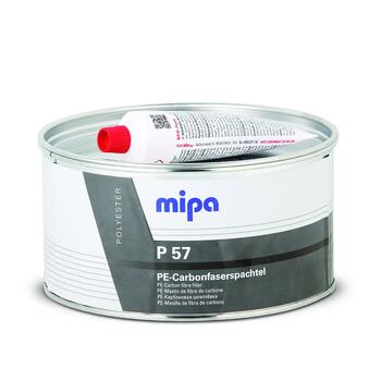 Mipa P 57 Melna oglekļa špaktele 1,8 kg (293720000)