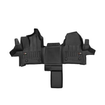 Gumijas paklāju komplekts 3D FROGUM FORD TRANSIT CUSTOM 1+1 (VAN) 2 PER no 2017-... (09-3D409408)