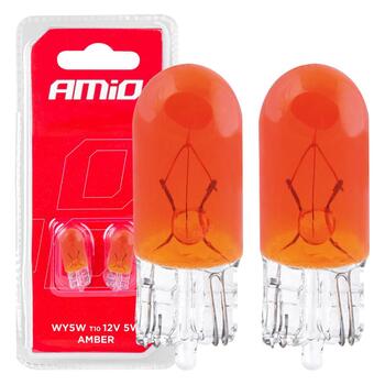 Halogen spuldze T10 W5W W2.1x9.5d 12V 2pcs blister (03347)
