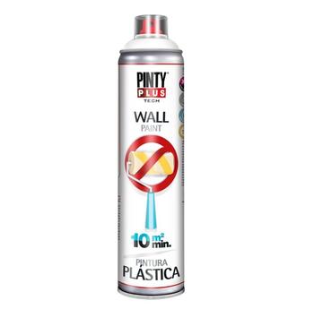 Ūdens bāzes sienas krāsa 9016 RAL Matēts Wall Paint Pintyplus 600ml (675)