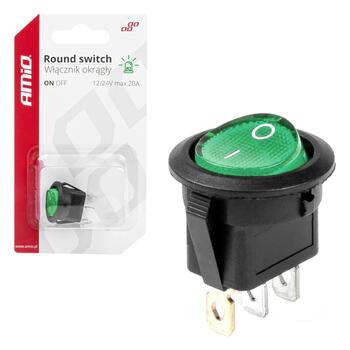 Slēdzis 12/24V 20A ON/OFF (03084)