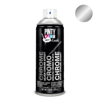 Hroma aerosola krāsa sudrabs Art&Craft PintyPlus 400ml (150C)