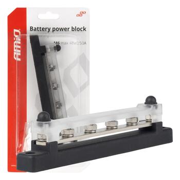 Sadales bloksr M6 12V - 48V 150A AMIO-03808 (03808)