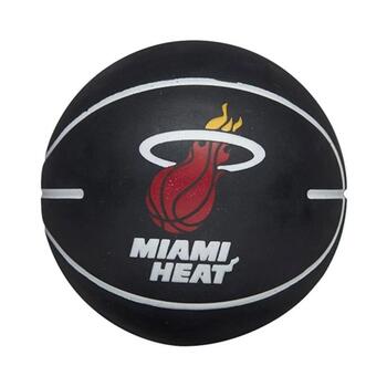 WILSON BASKETBALL DRIBBLER bumba NBA TEAM MIAMI HEAT (WTB1100PDQMIA)
