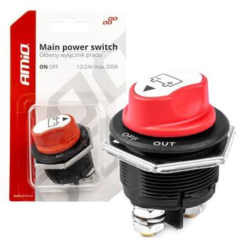 Masas slēdzis 12V-32V 200A/1000A Amio 03027 (03027m)