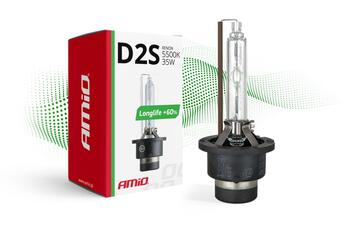 Xenon spuldze D2S 5500K AMiO LONG LIFE (01974)