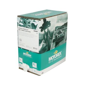 Motoreļļa Motorex Cross Power 4T 10W50 - 20 L (CROSSPOW4T10W50-20)