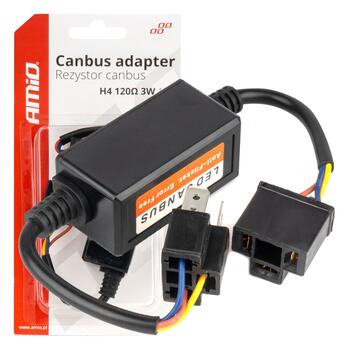 LED Canbus releja rezistors 3W 120Ω H4 AMIO-04127 (04127)