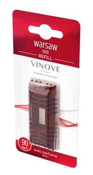 Auto gaisa atsvaidzinātājs refill VINOVE WARSAW (V11048/V08-11)